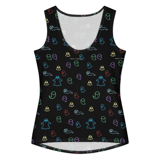 All right ghosts Women's cotton tank top - Hoodloom CityWear