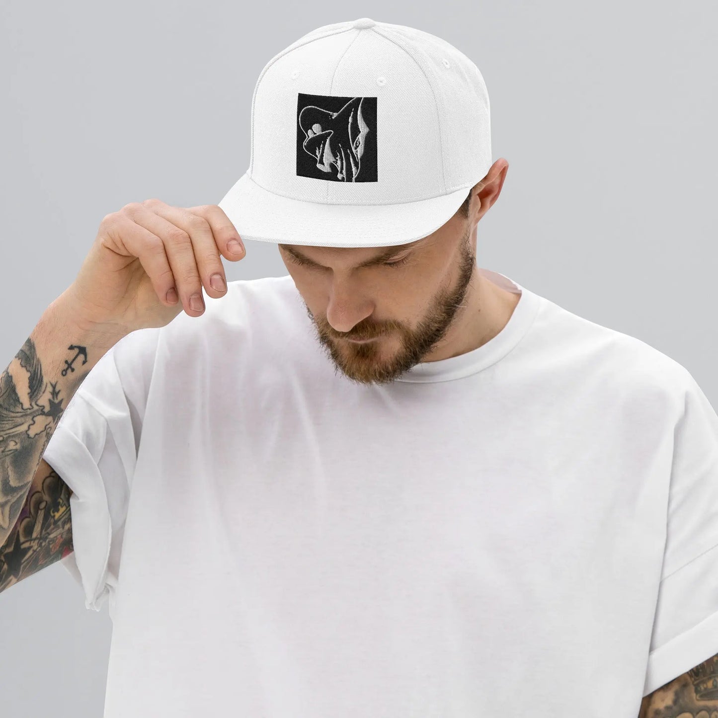 Dabs for Ghosts Snapback Hat - Hoodloom CityWear