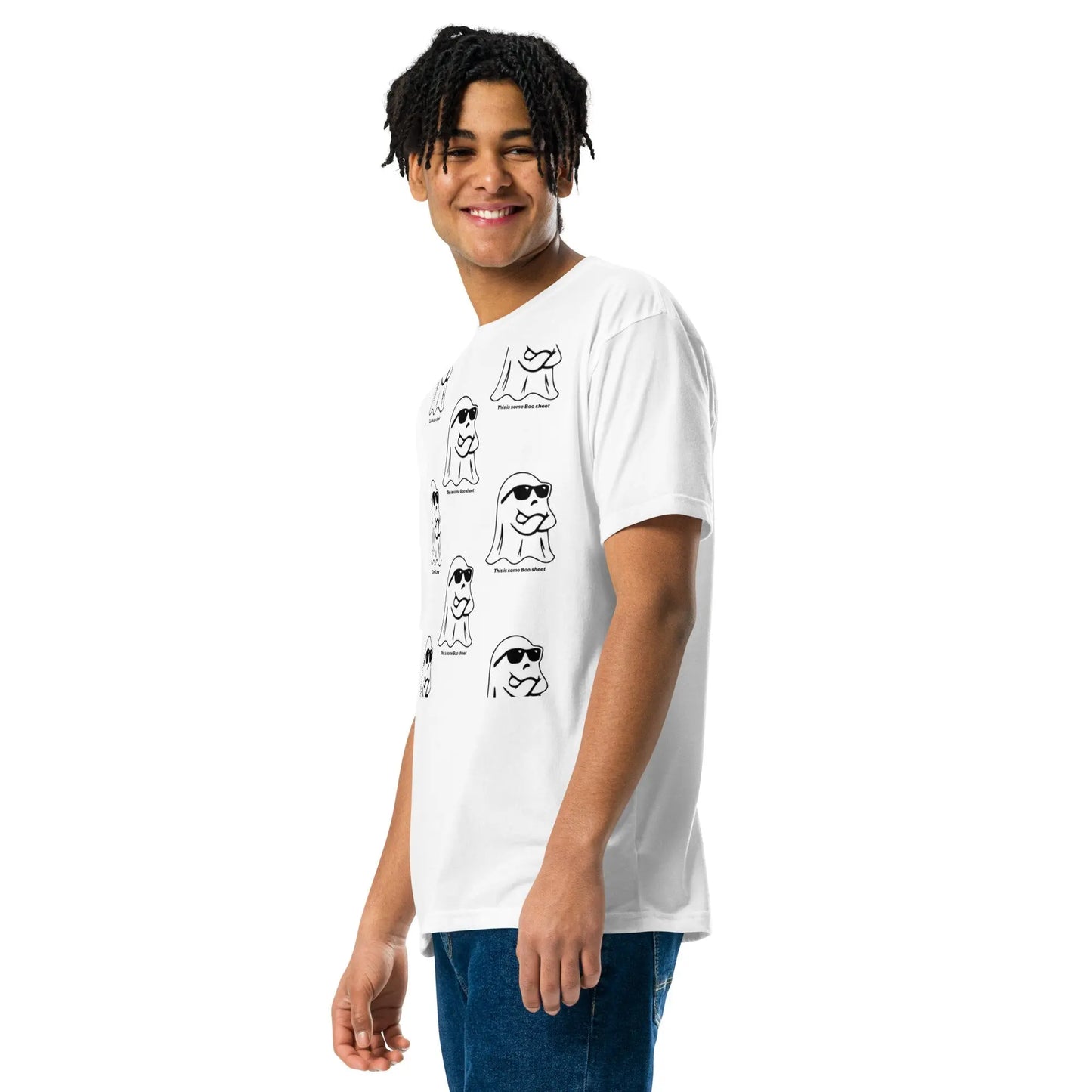 Ghost Malone Unisex Fitted T-Shirt - Next Level 6210 - Hoodloom CityWear