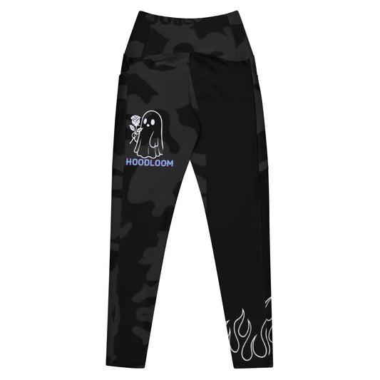 Matching camo Leggings with pockets - Hoodloom CityWear