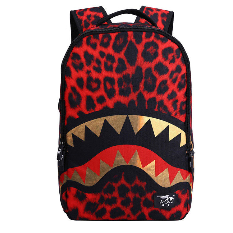 Trendy Shark Backpack for Middle School Students