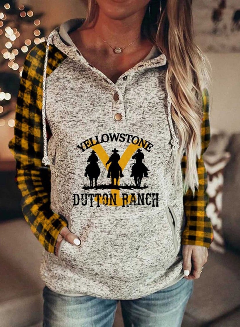 Loose Long-Sleeved Hooded Sweater for Women