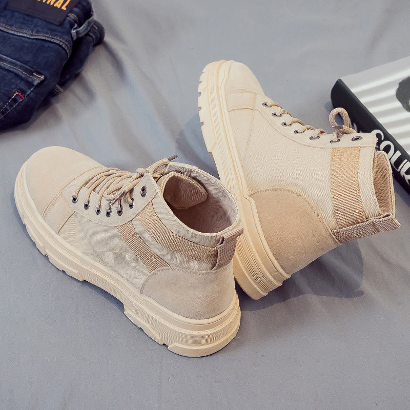 Desert Tide Men's Breathable Canvas Shoes