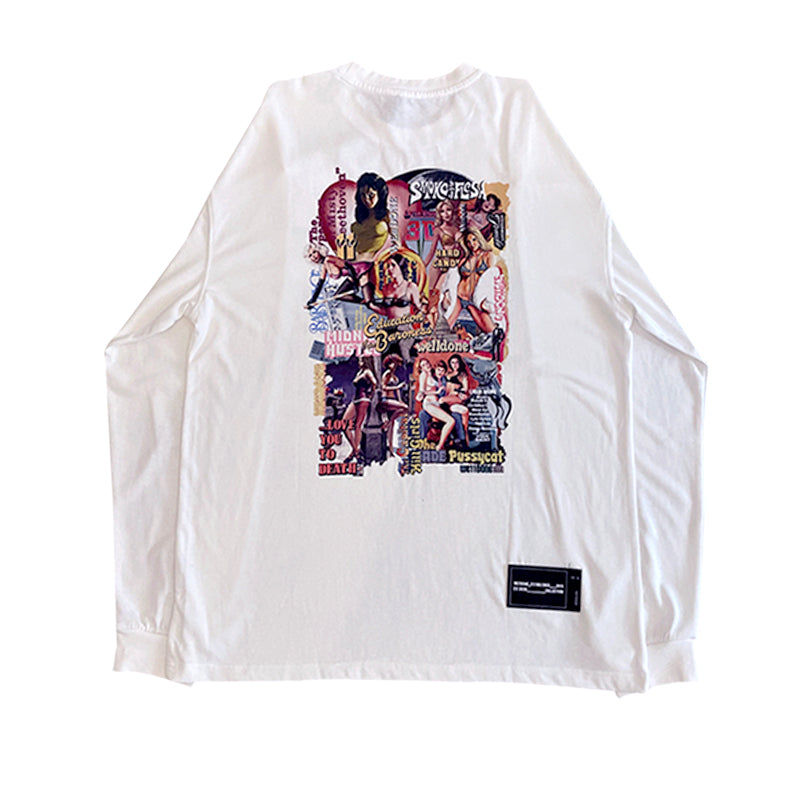 Cotton Long Sleeve Couple Outfits with HD Printing