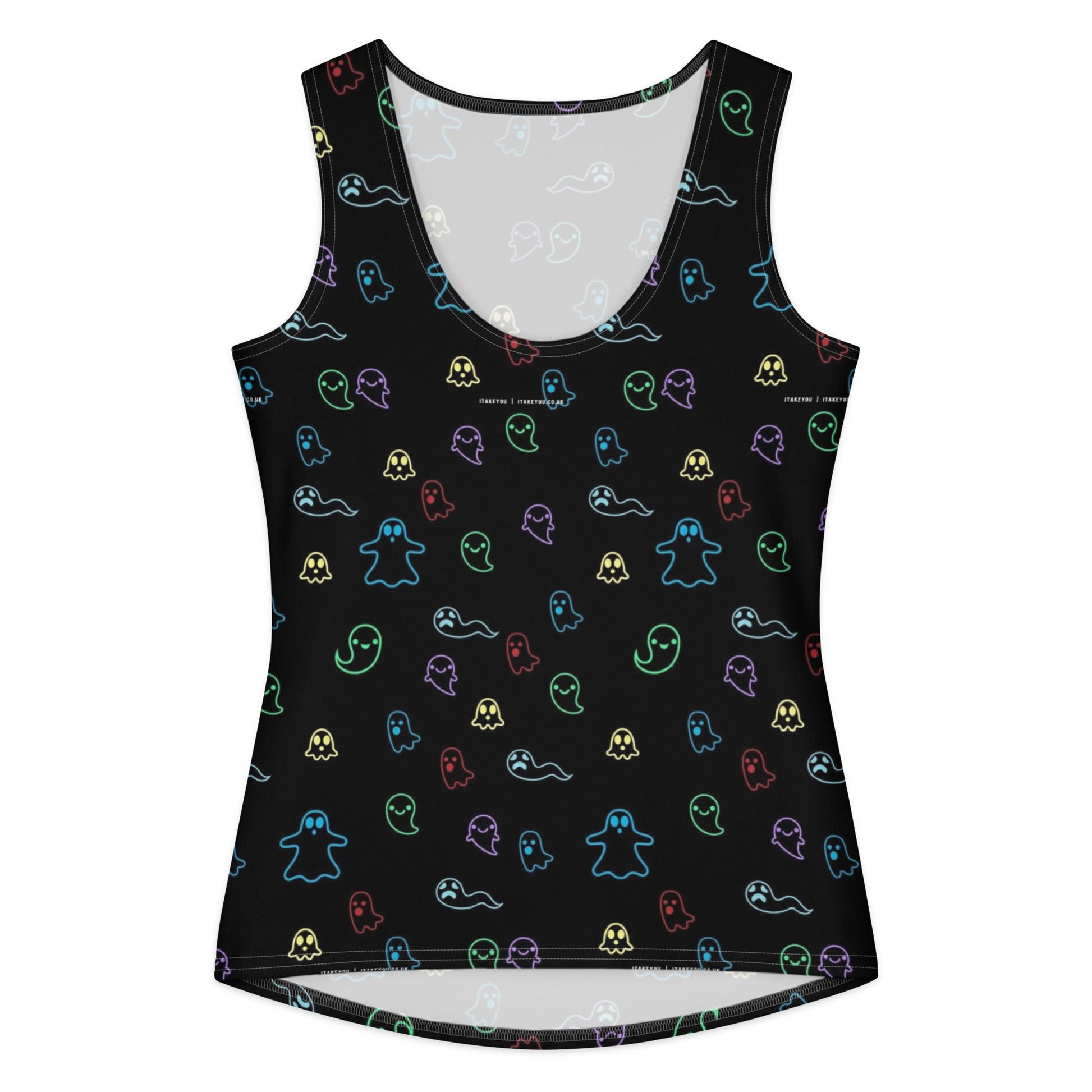 All right ghosts Women's cotton tank top - Hoodloom CityWear