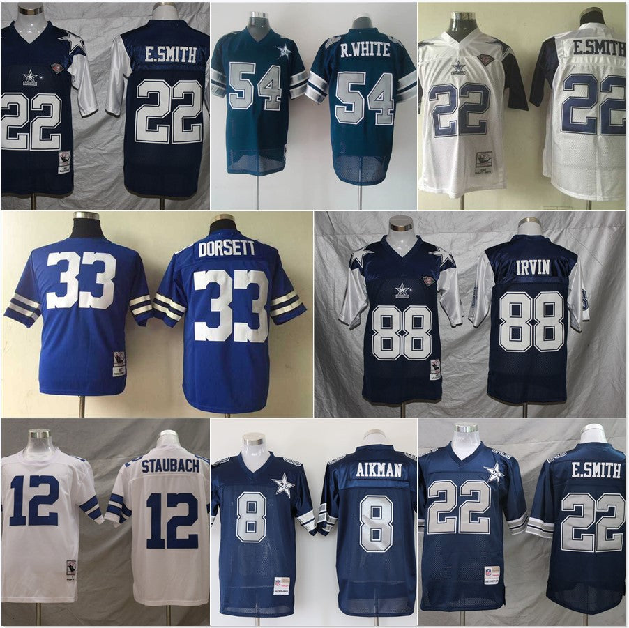 Retro Embroidered Football Jersey #88 #54 Training Uniform
