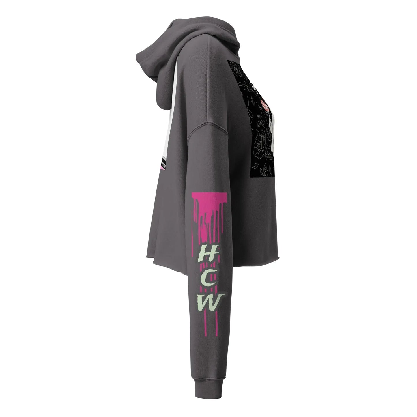 Boo Bitch Crop Hoodie - Hoodloom CityWear