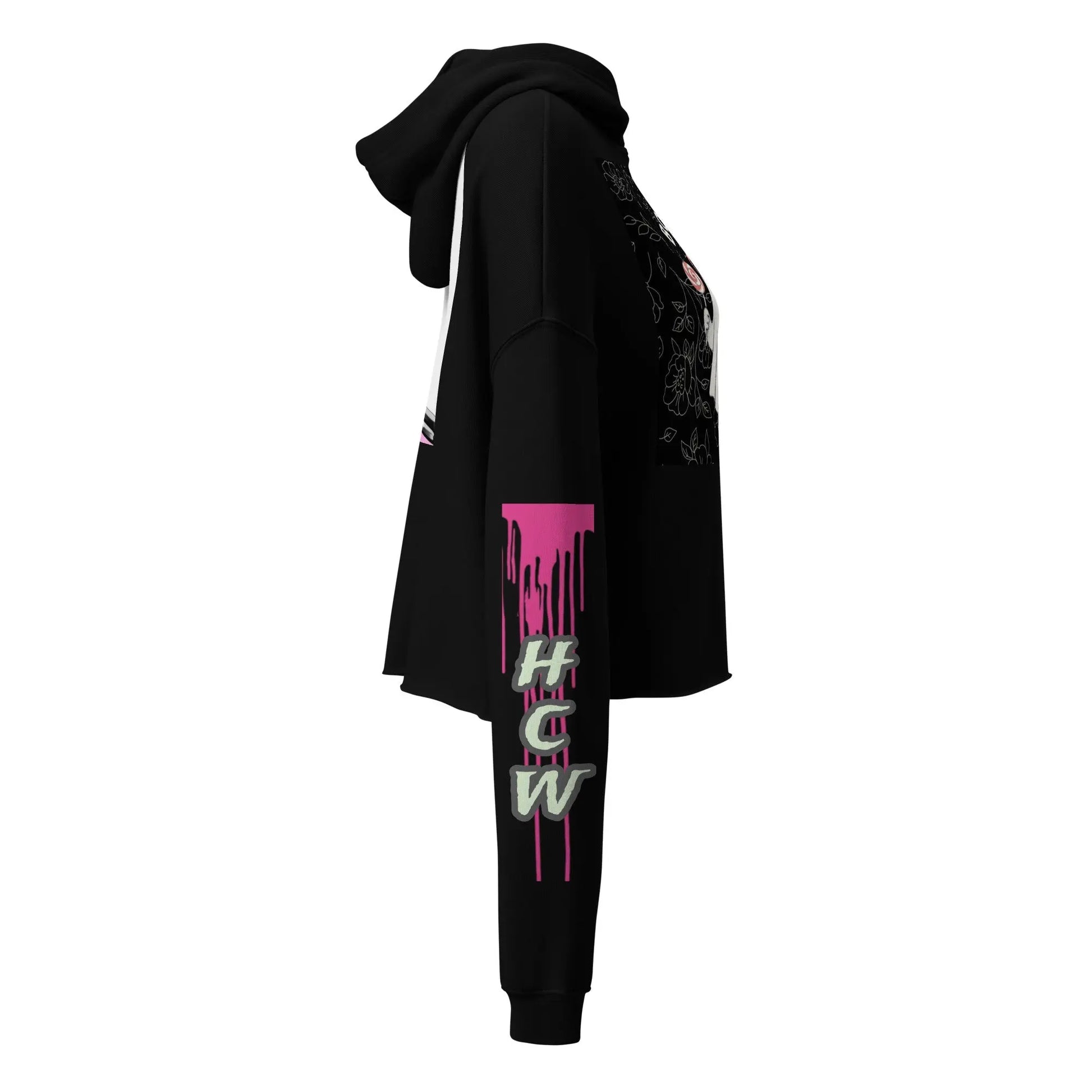 Boo Bitch Crop Hoodie - Hoodloom CityWear