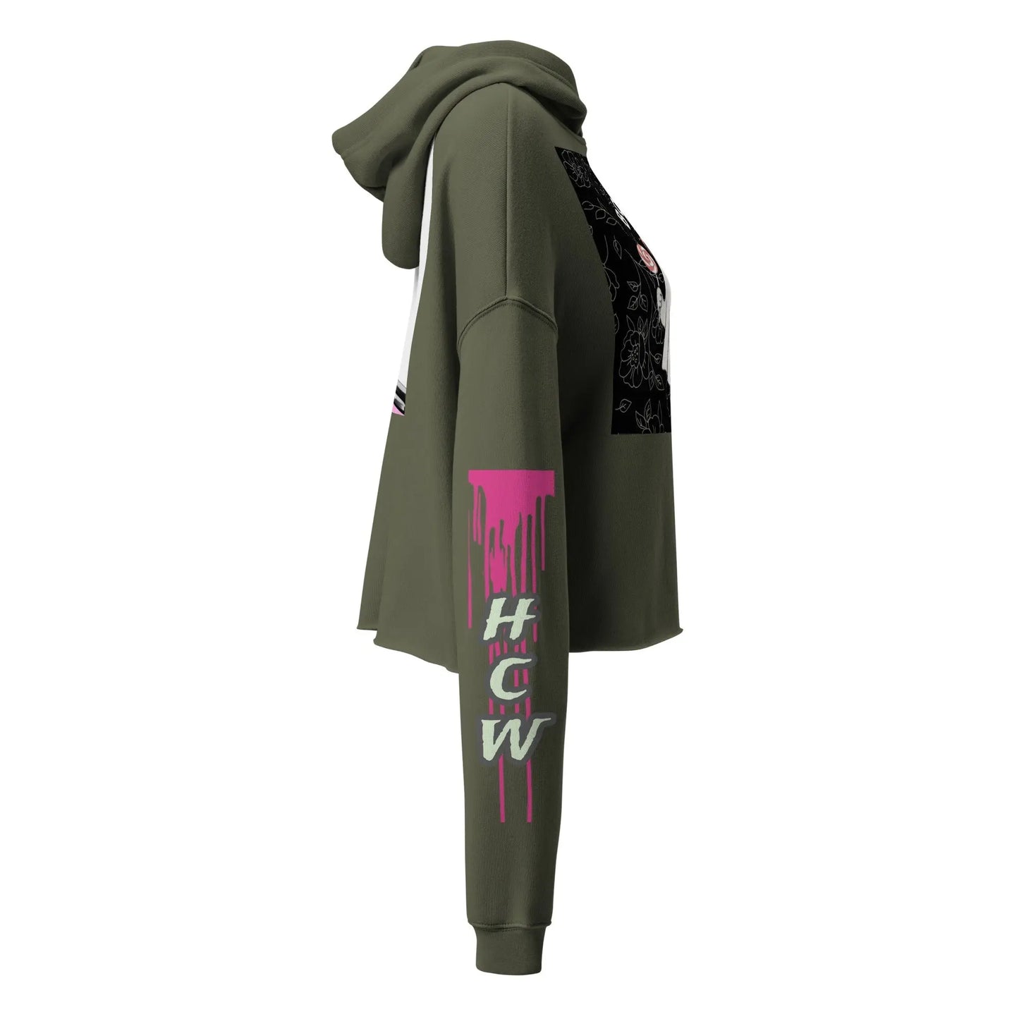 Boo Bitch Crop Hoodie - Hoodloom CityWear