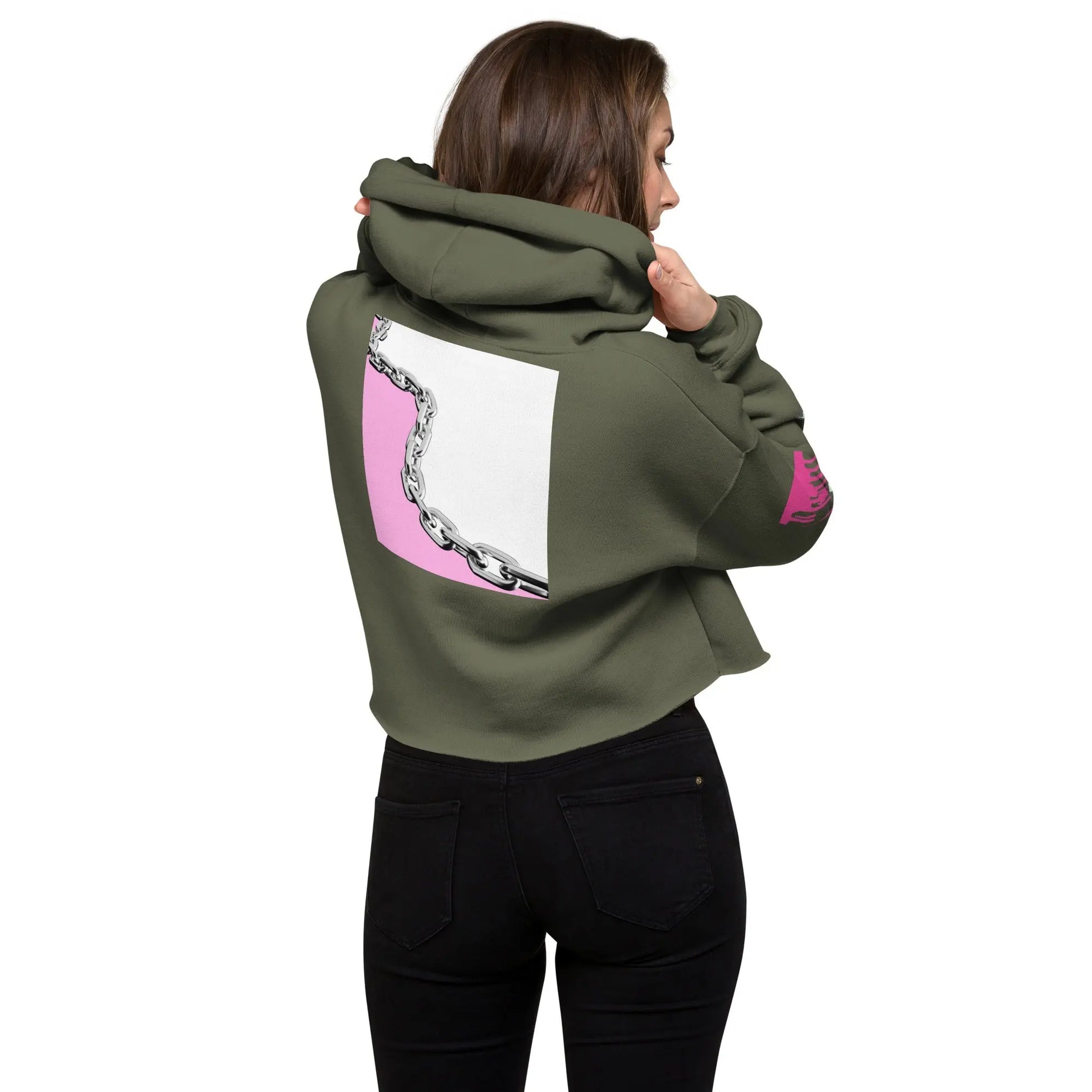 Boo Bitch Crop Hoodie - Hoodloom CityWear