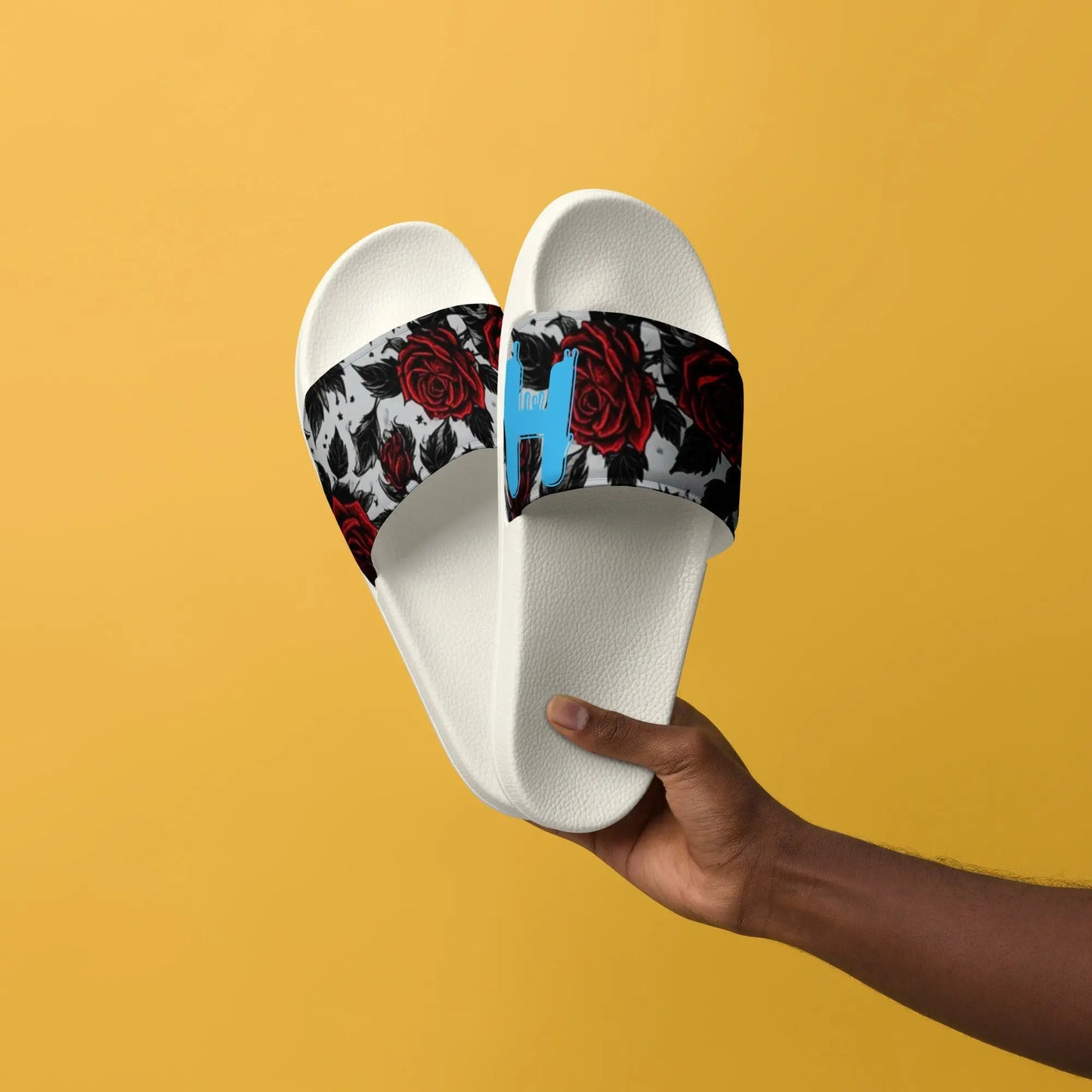 Bro - Mance Men’s slides - Hoodloom CityWear