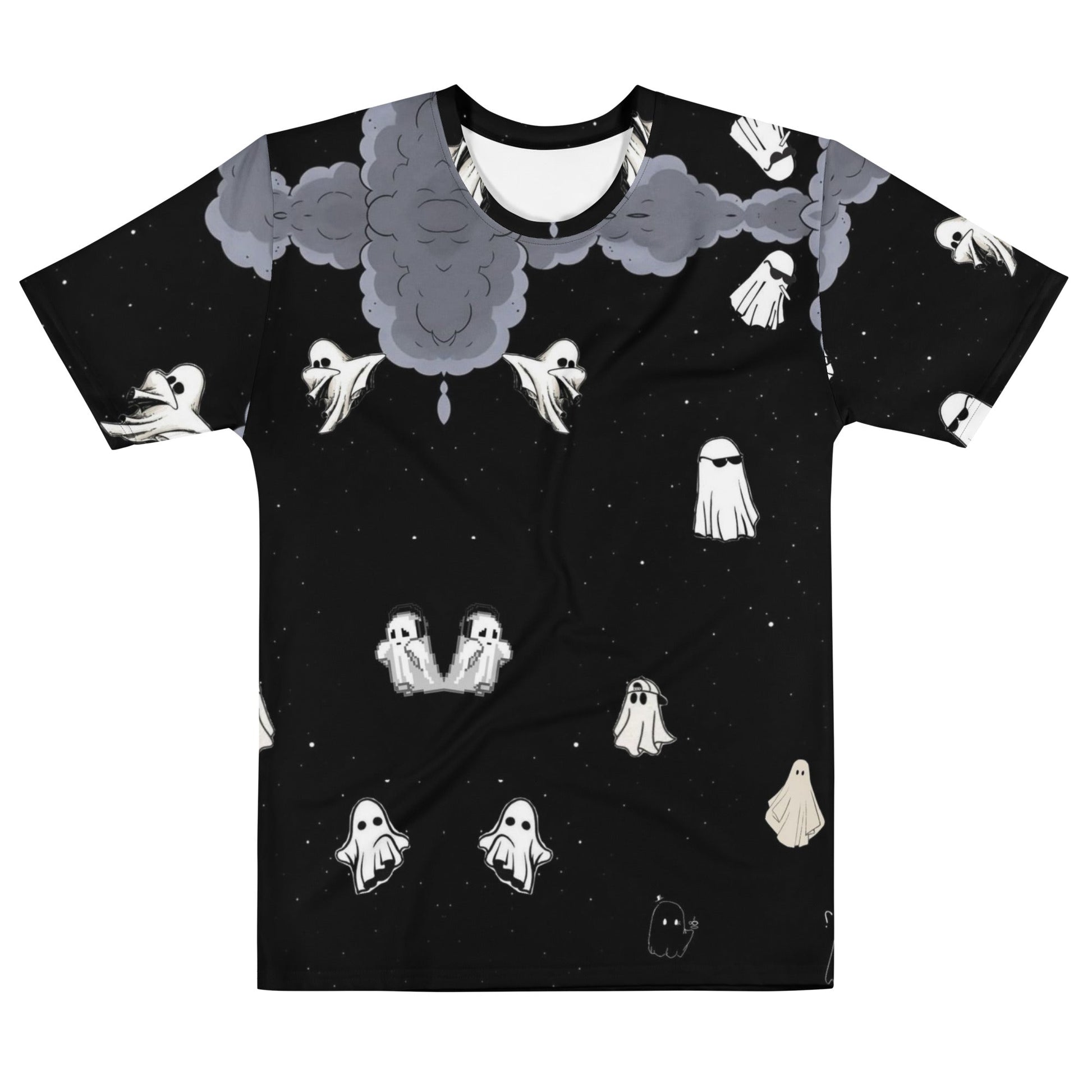Cloudy ghost Men's t-shirt - Hoodloom CityWear