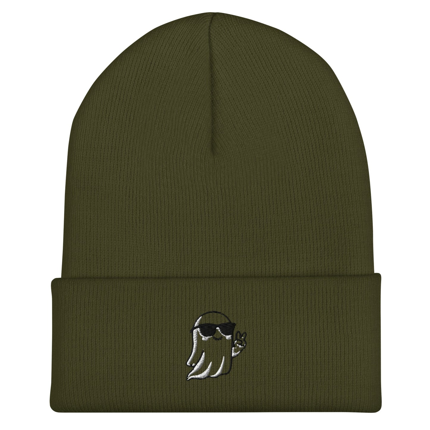 Coolest ghost around Cuffed Beanie - Hoodloom CityWear