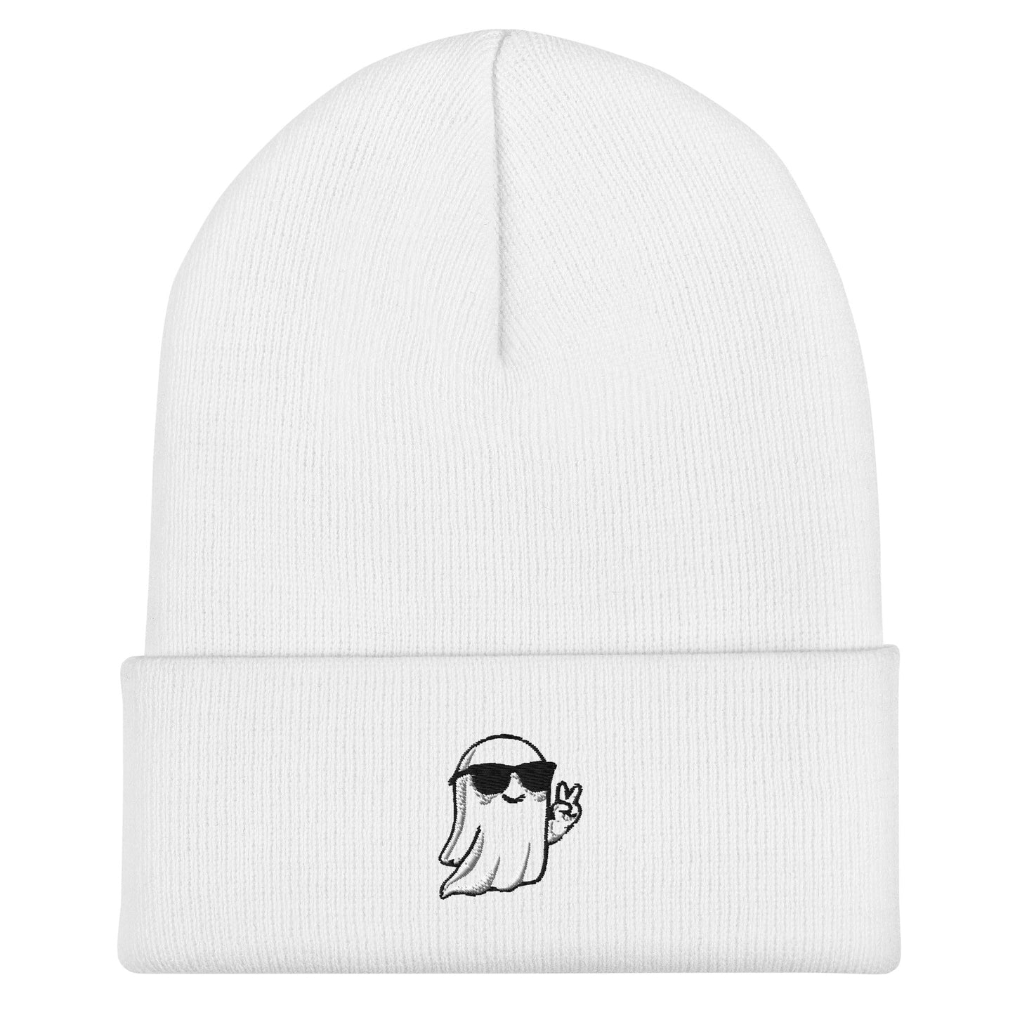 Coolest ghost around Cuffed Beanie - Hoodloom CityWear