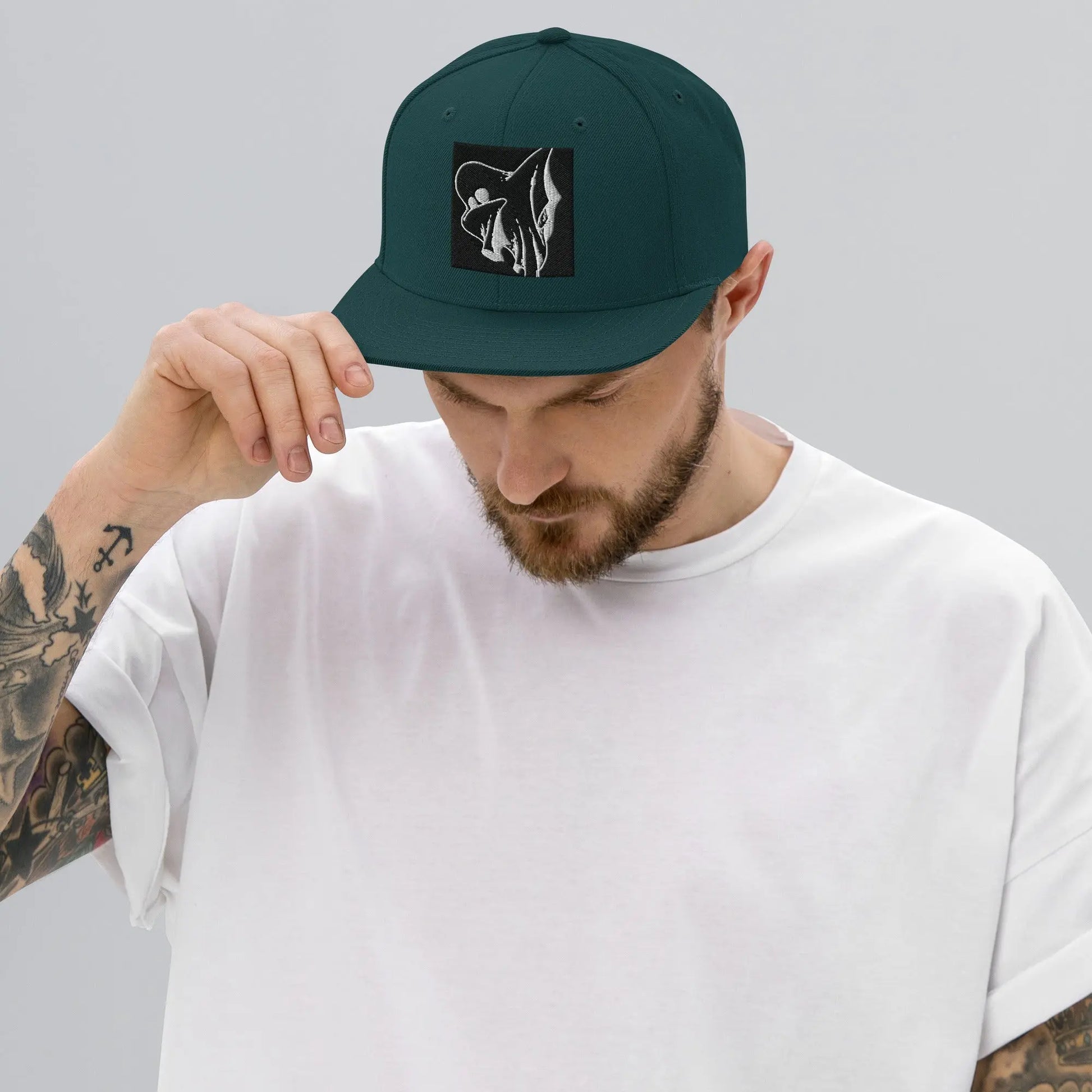 Dabs for Ghosts Snapback Hat - Hoodloom CityWear