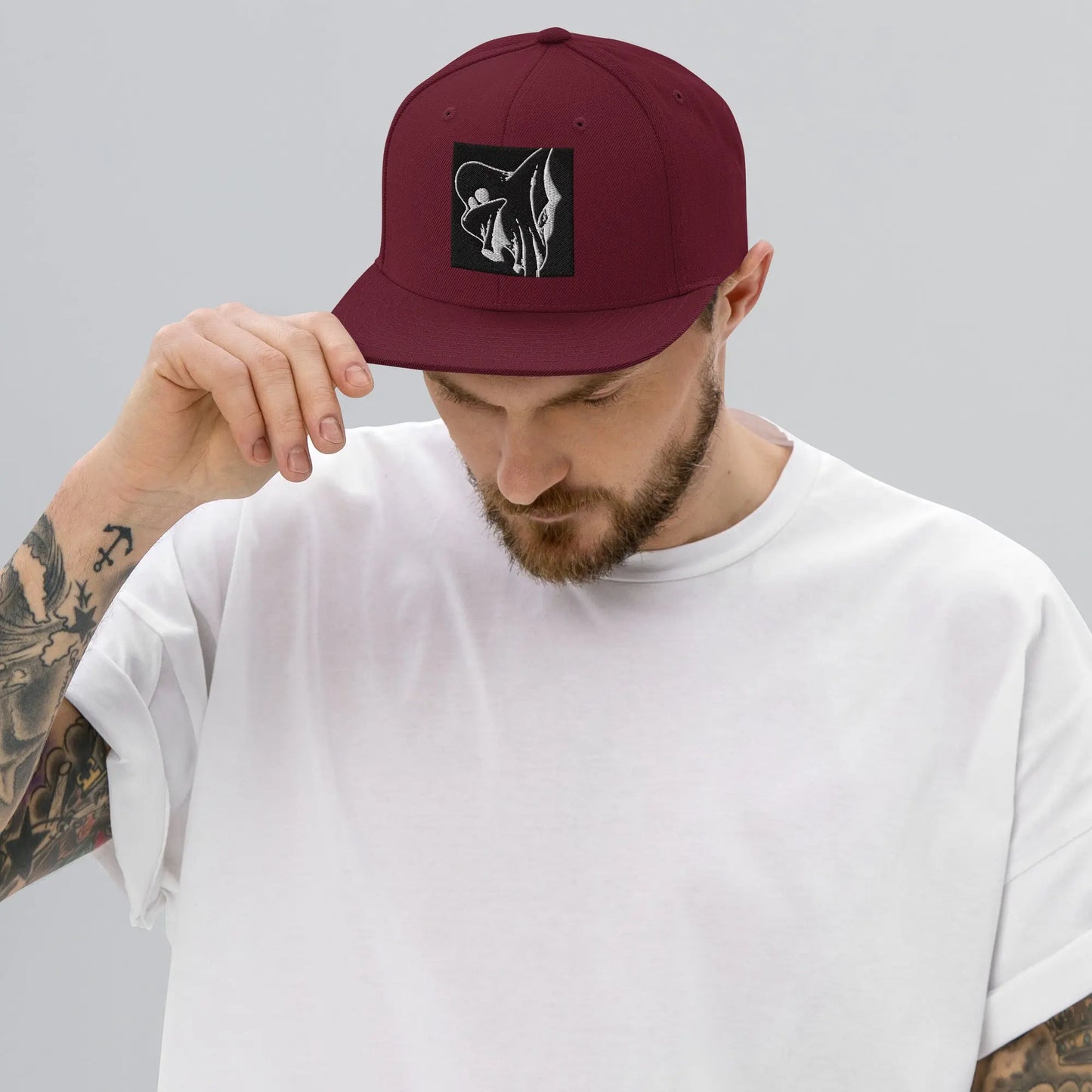 Dabs for Ghosts Snapback Hat - Hoodloom CityWear