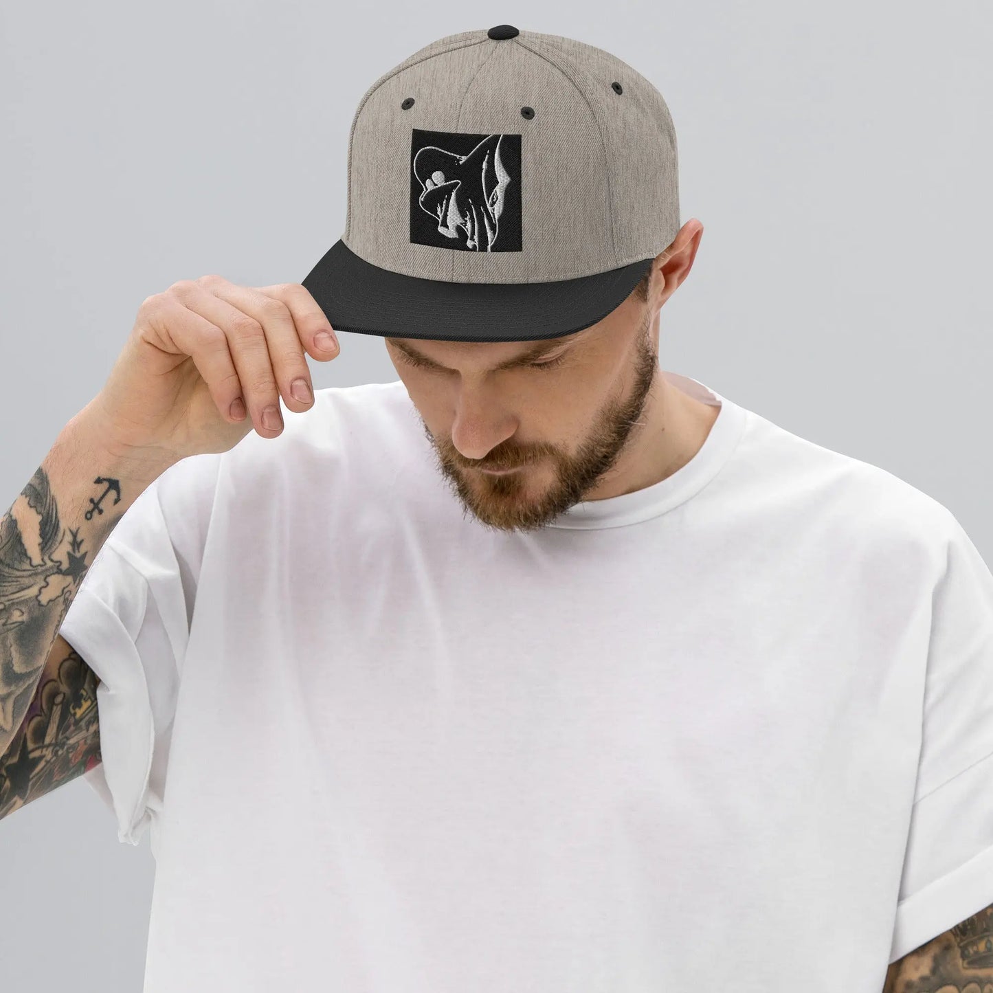 Dabs for Ghosts Snapback Hat - Hoodloom CityWear