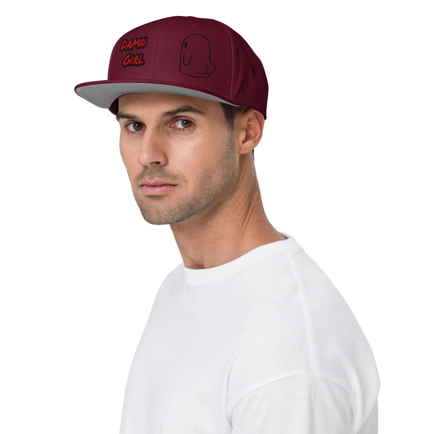 Damn Girl Snapback Hat - Hoodloom CityWear