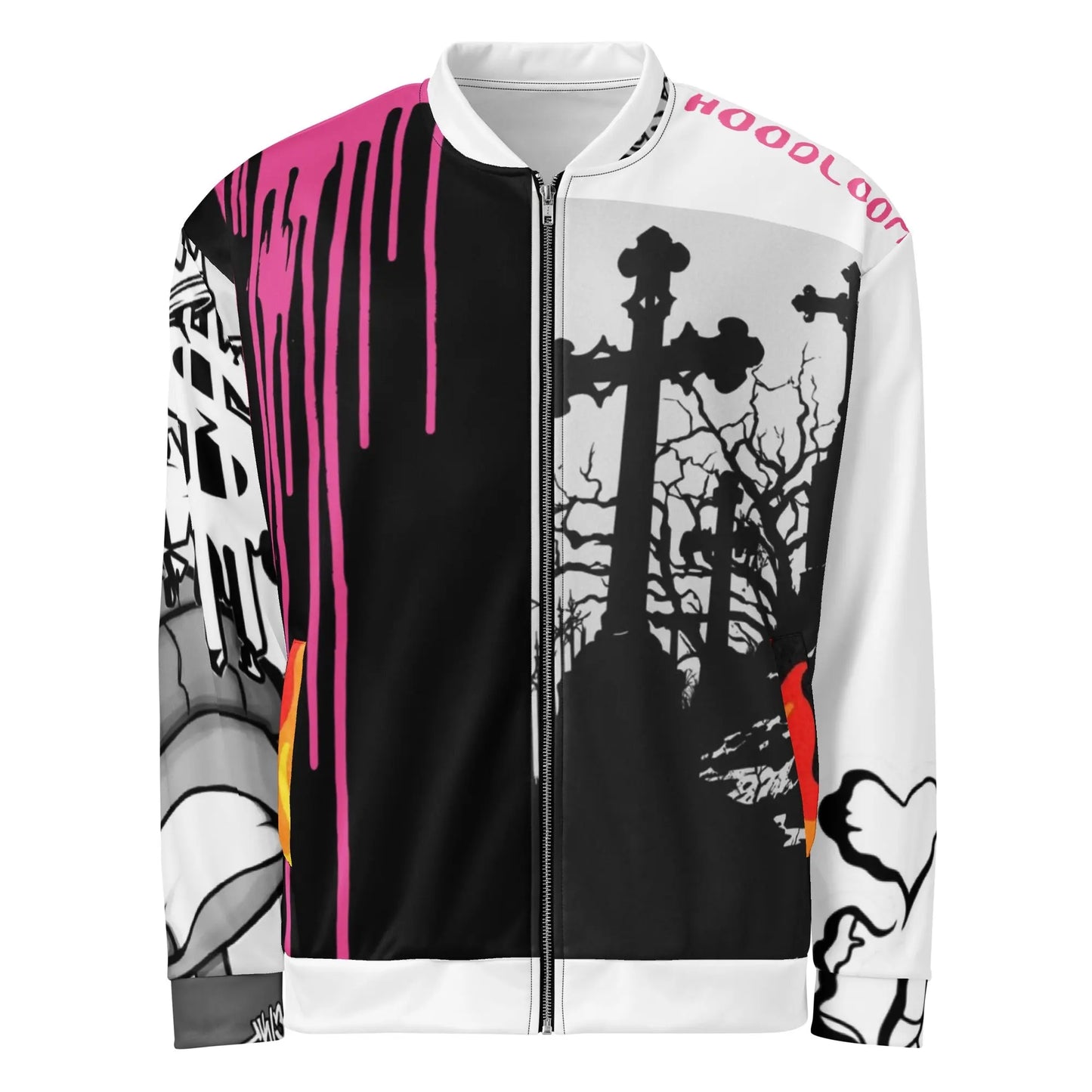 Dead Inside Unisex Bomber Jacket - Hoodloom CityWear