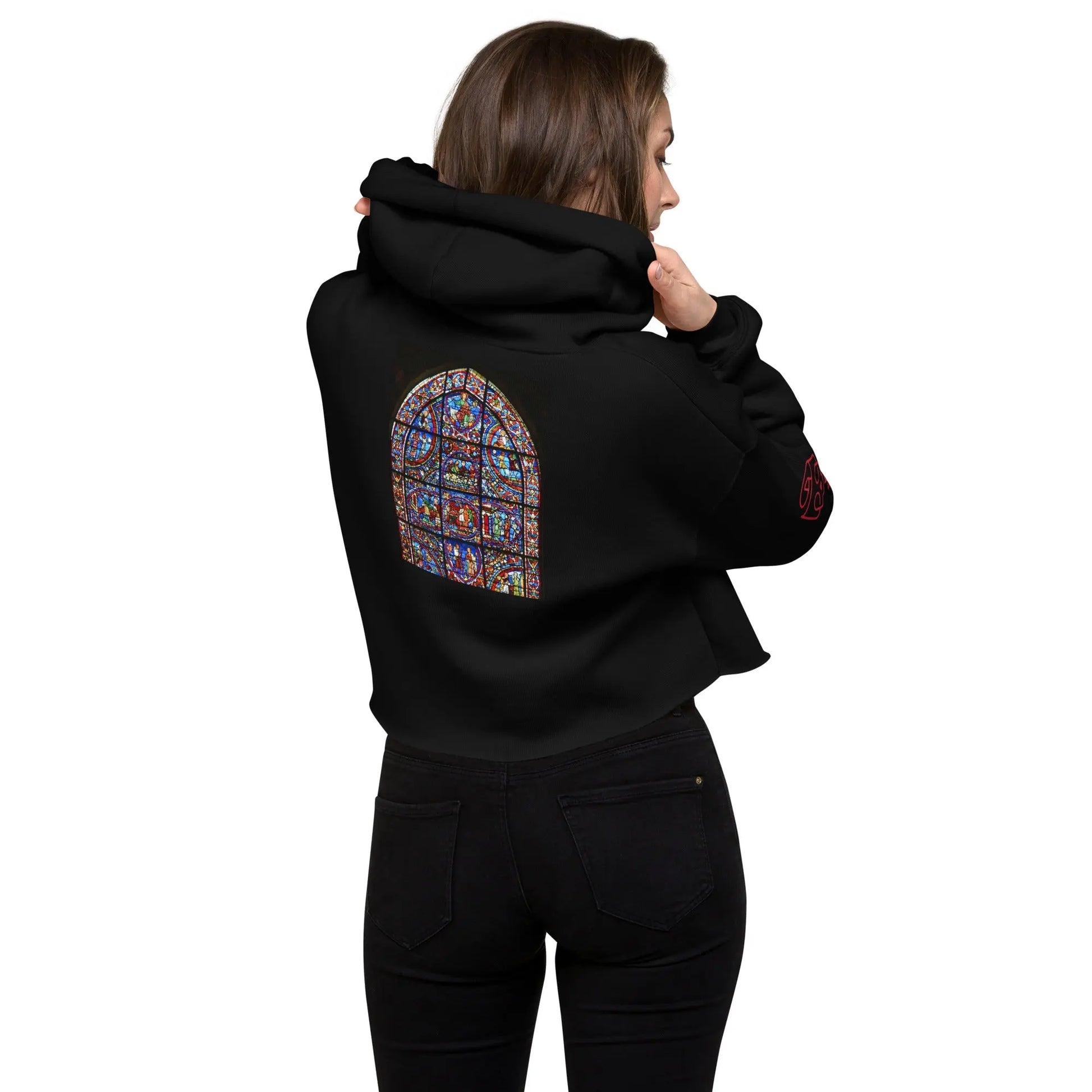 Freak in the Sheets Crop Hoodie - Hoodloom CityWear