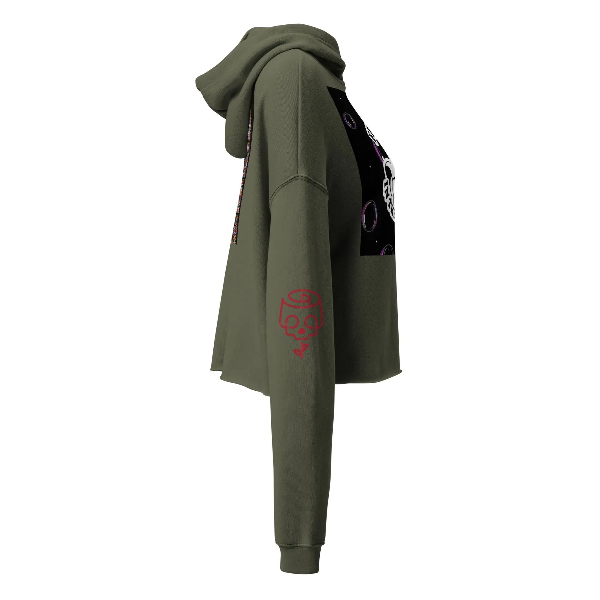 Freak in the Sheets Crop Hoodie - Hoodloom CityWear
