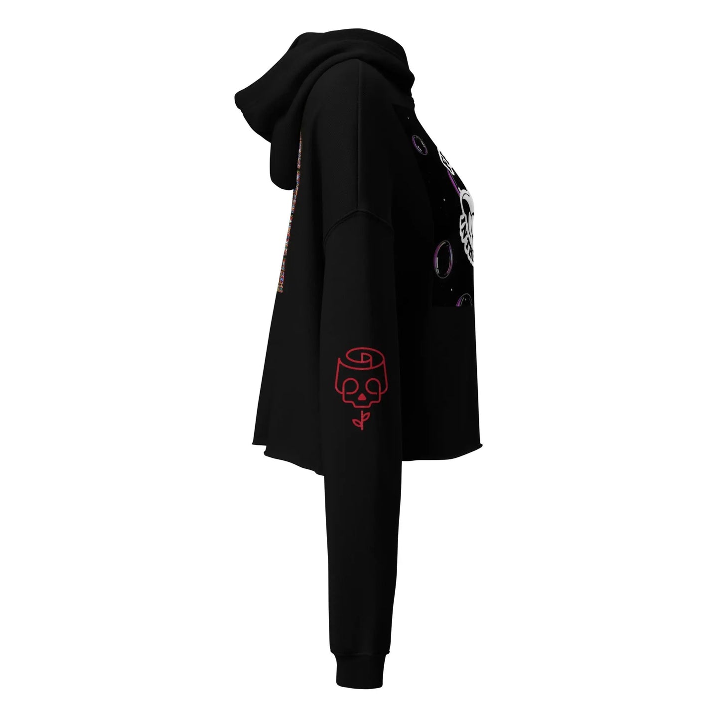 Freak in the Sheets Crop Hoodie - Hoodloom CityWear