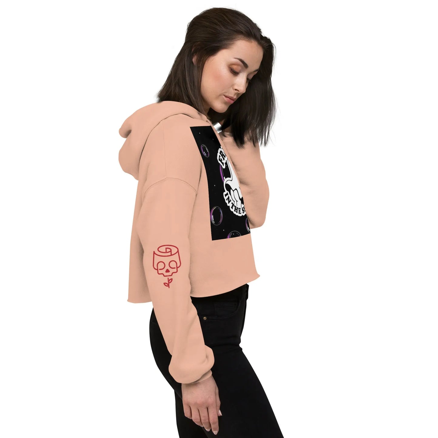 Freak in the Sheets Crop Hoodie - Hoodloom CityWear