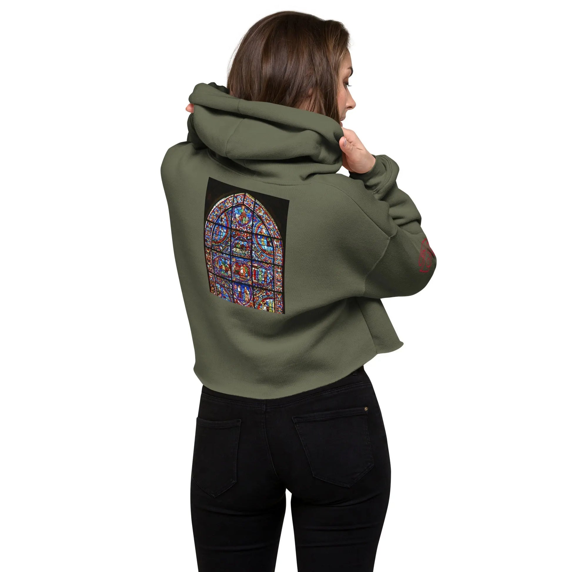 Freak in the Sheets Crop Hoodie - Hoodloom CityWear
