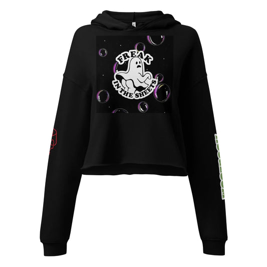 Freak in the Sheets Crop Hoodie - Hoodloom CityWear