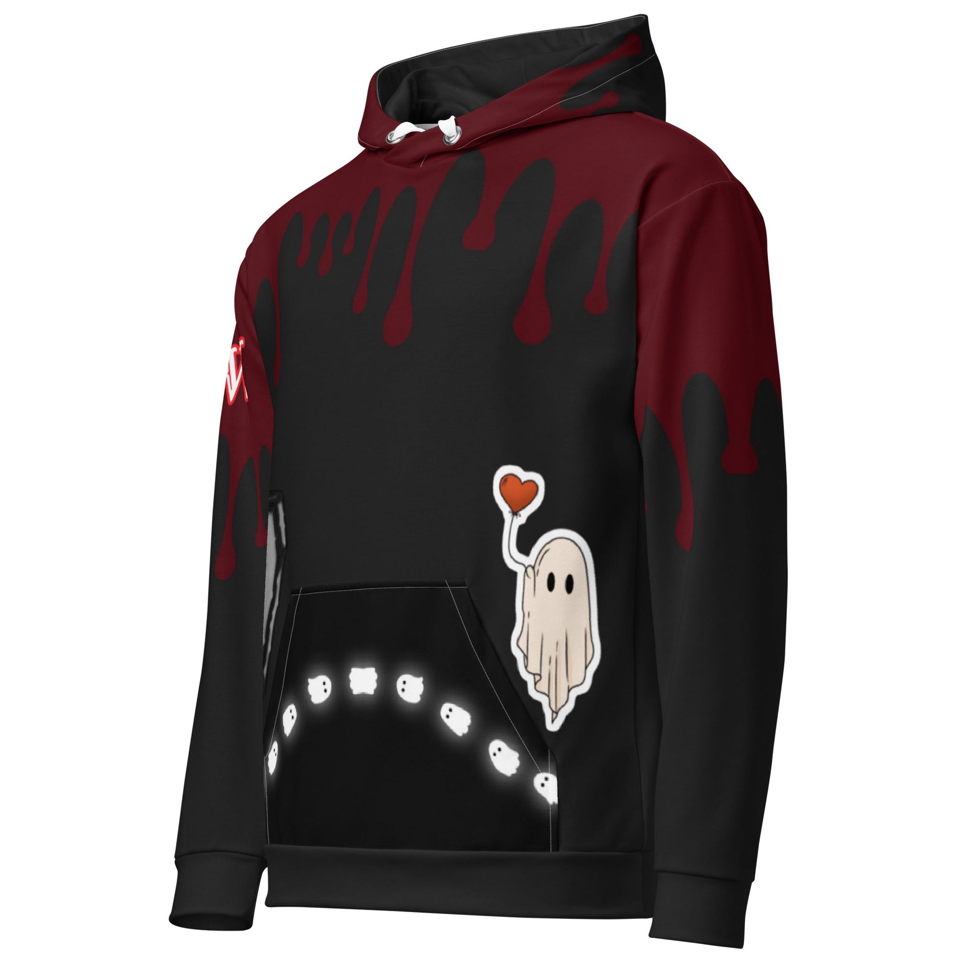 Ghost and blood Unisex cotton hoodie - Hoodloom CityWear