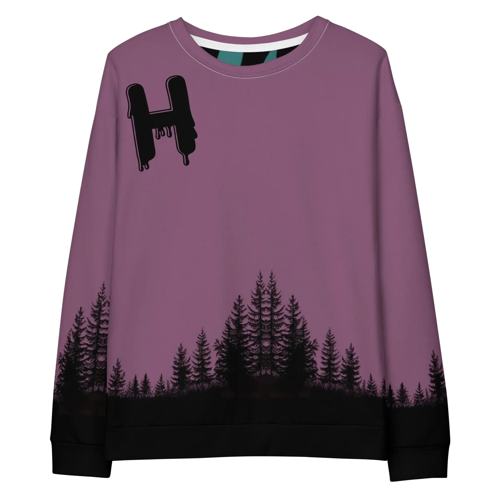 Ghost in the Woods Unisex cotton sweatshirt - Hoodloom CityWear