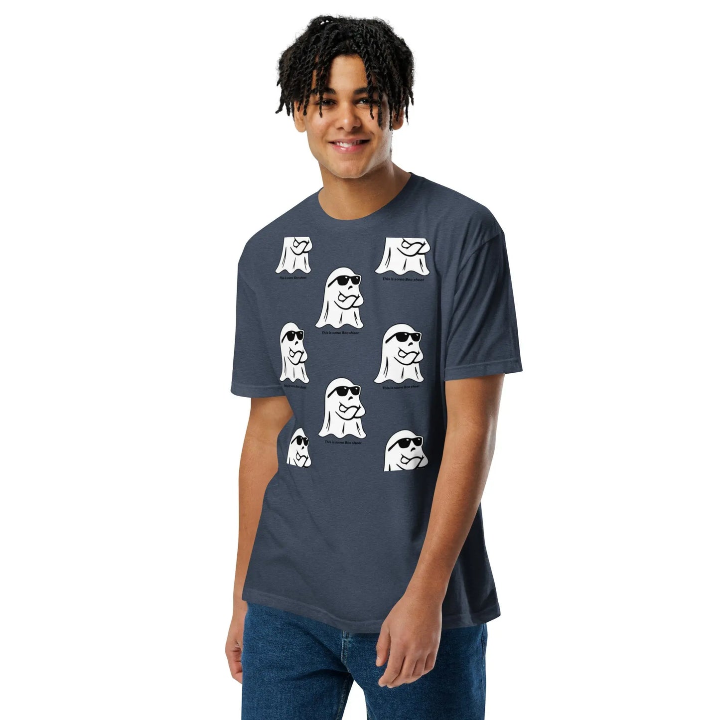 Ghost Malone Unisex Fitted T-Shirt - Next Level 6210 - Hoodloom CityWear