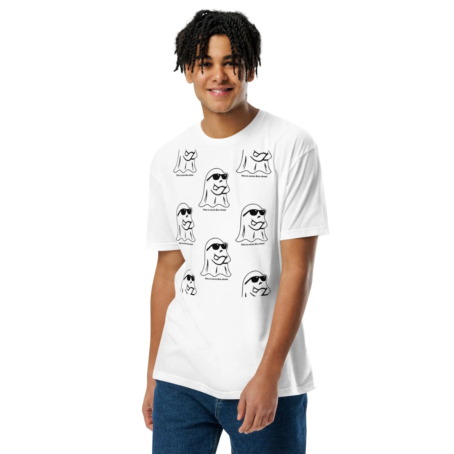 Ghost Malone Unisex Fitted T-Shirt - Next Level 6210 - Hoodloom CityWear