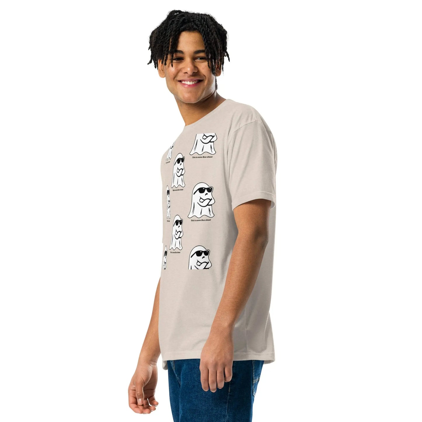 Ghost Malone Unisex Fitted T-Shirt - Next Level 6210 - Hoodloom CityWear