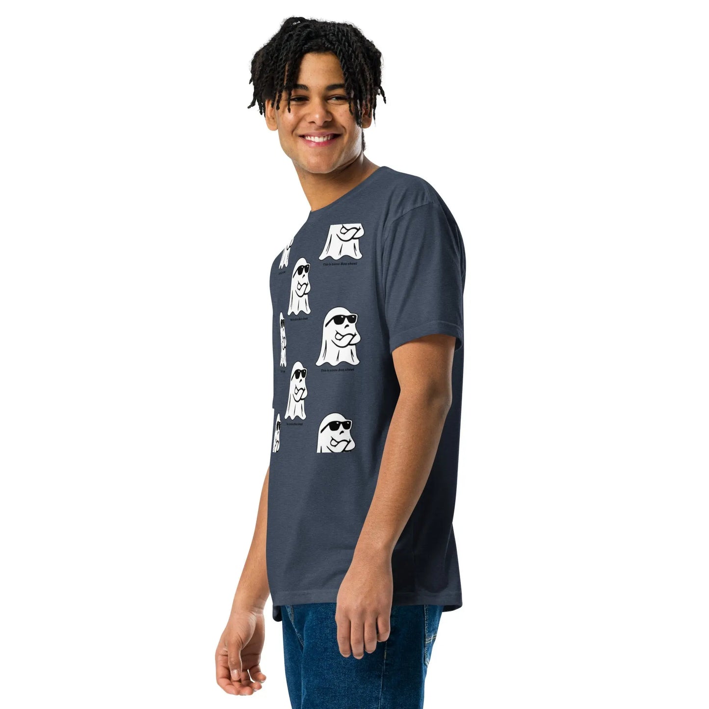 Ghost Malone Unisex Fitted T-Shirt - Next Level 6210 - Hoodloom CityWear