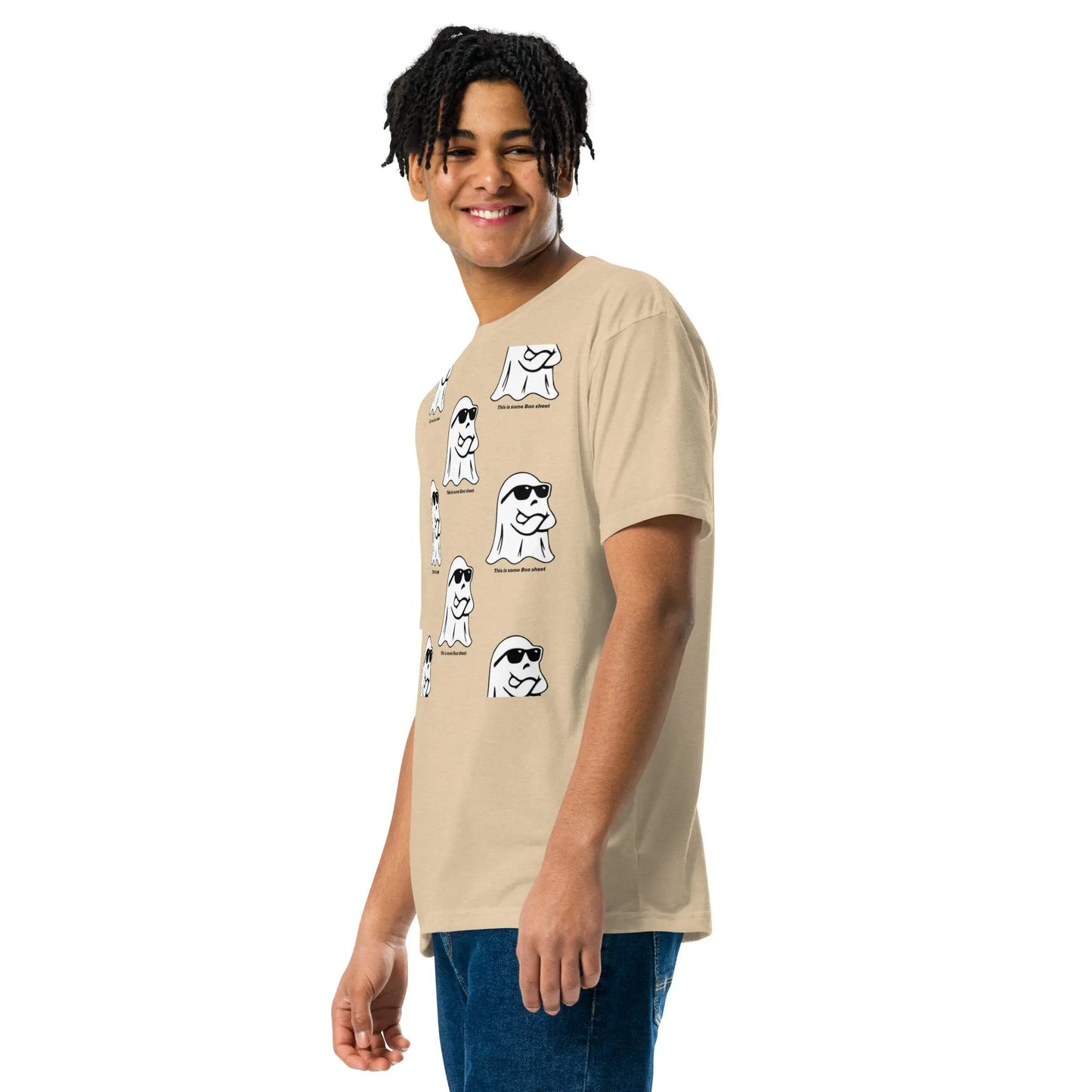 Ghost Malone Unisex Fitted T-Shirt - Next Level 6210 - Hoodloom CityWear