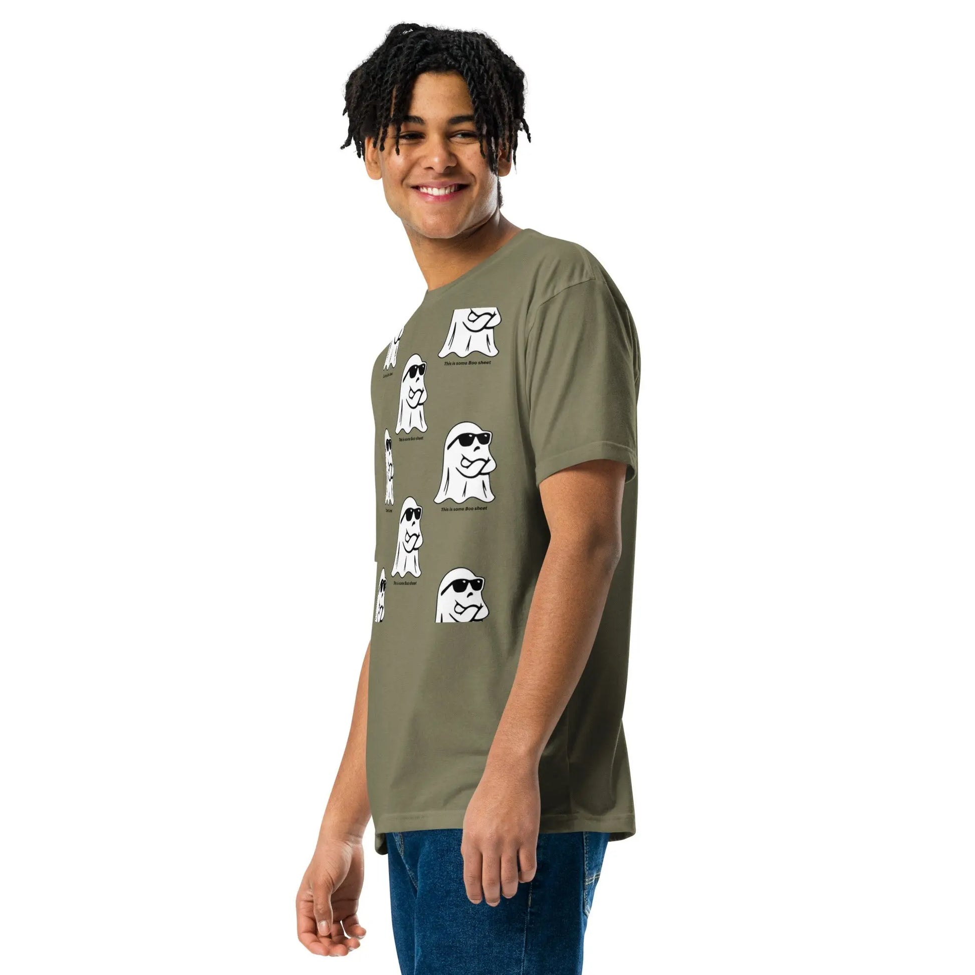 Ghost Malone Unisex Fitted T-Shirt - Next Level 6210 - Hoodloom CityWear