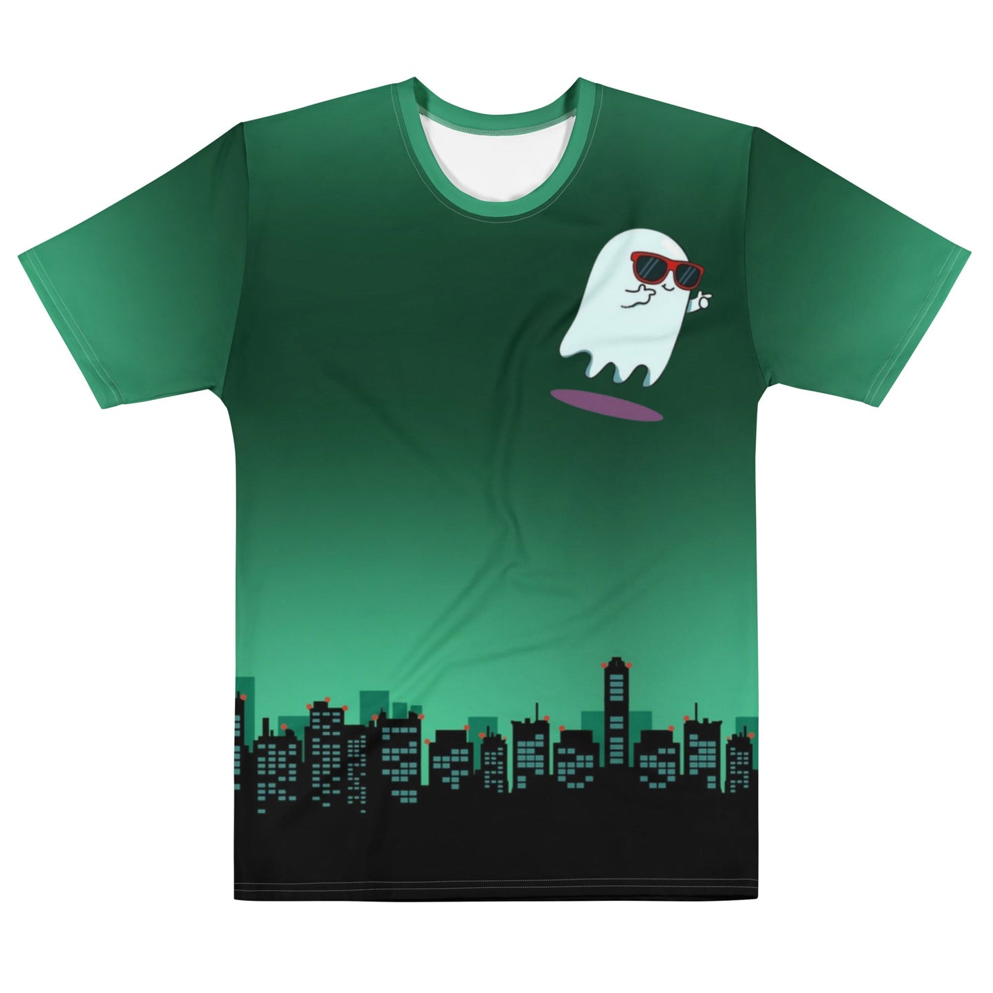 Ghostly Stuff Men’s cotton crew neck t-shirt - Hoodloom CityWear