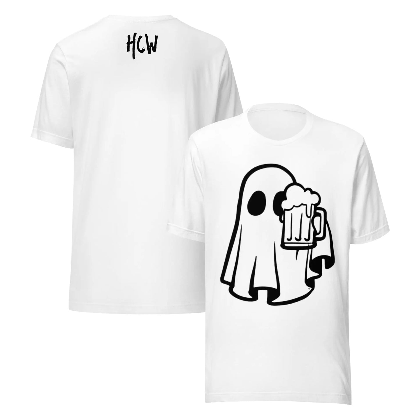 Ghosts Drink BOO - ze Unisex t-shirt - Hoodloom CityWear