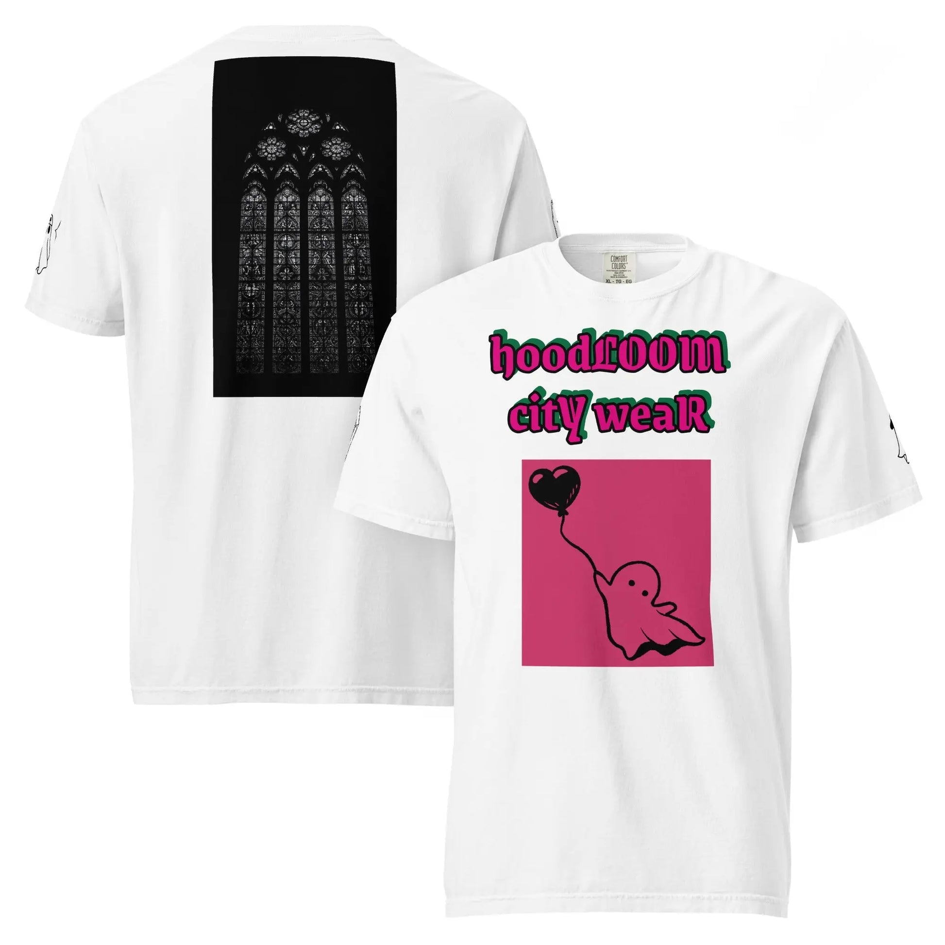 Go to church Unisex garment - dyed heavyweight t-shirt - Hoodloom CityWear