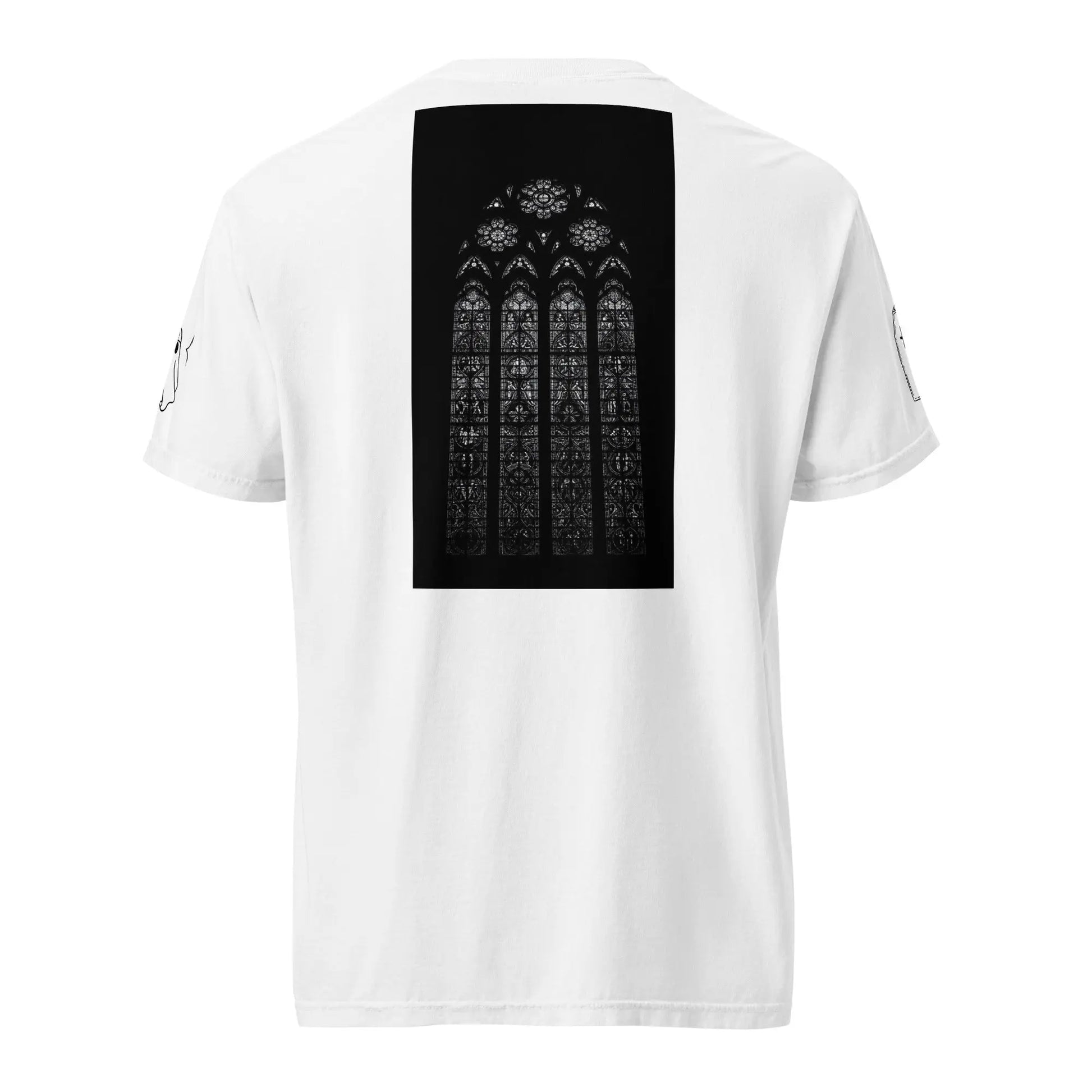 Go to church Unisex garment - dyed heavyweight t-shirt - Hoodloom CityWear