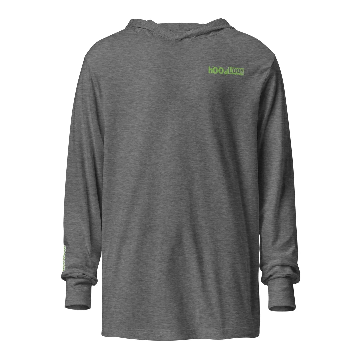 Hooded long - sleeve tee light weight - Hoodloom CityWear