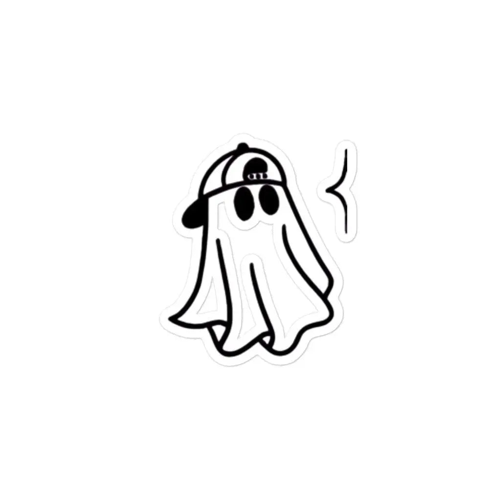 Hoodloom ghost boy Bubble - free stickers - Hoodloom CityWear