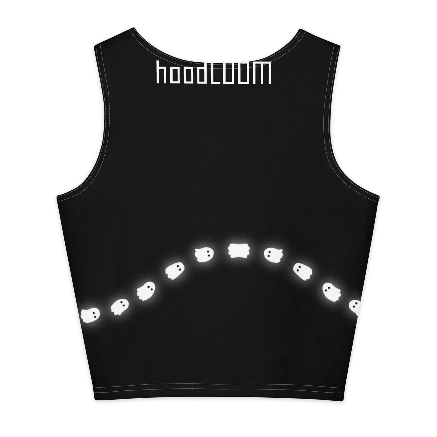 Imma ghost ghost ghost Cotton crop top - Hoodloom CityWear