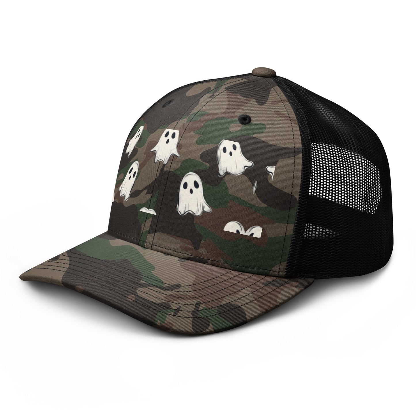Invisible ghost Camouflage trucker hat - Hoodloom CityWear