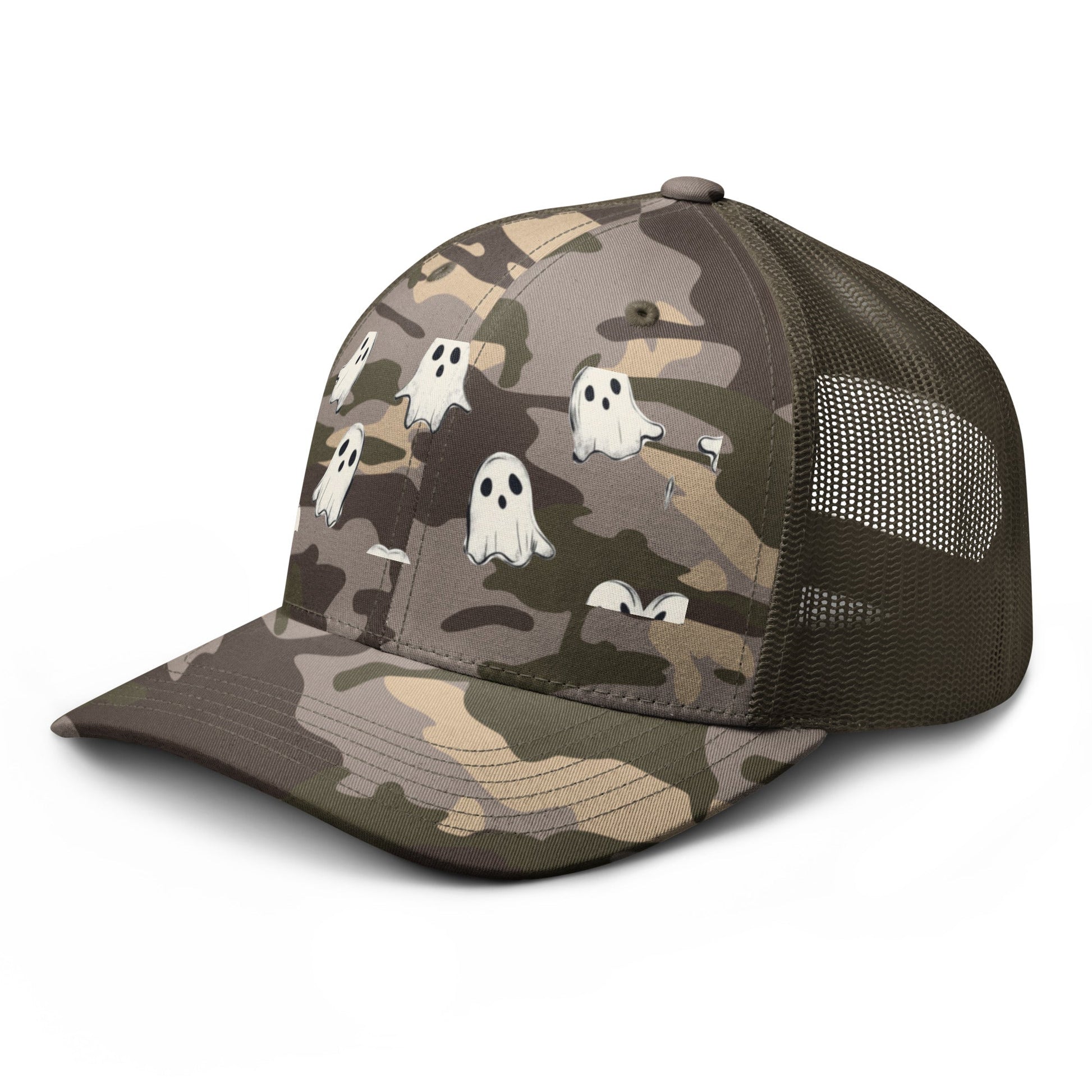 Invisible ghost Camouflage trucker hat - Hoodloom CityWear