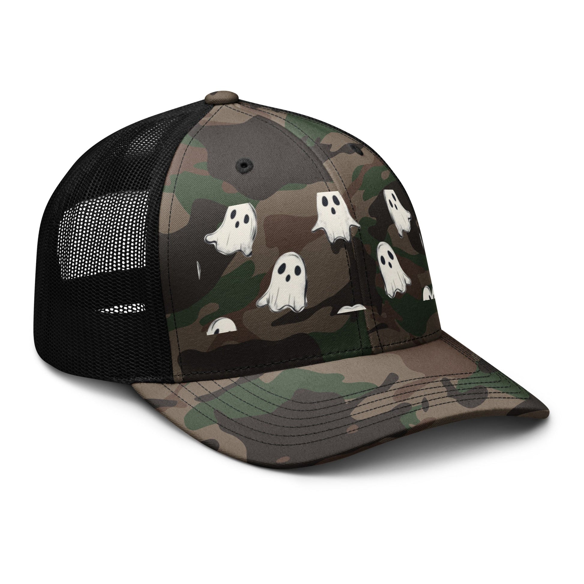 Invisible ghost Camouflage trucker hat - Hoodloom CityWear