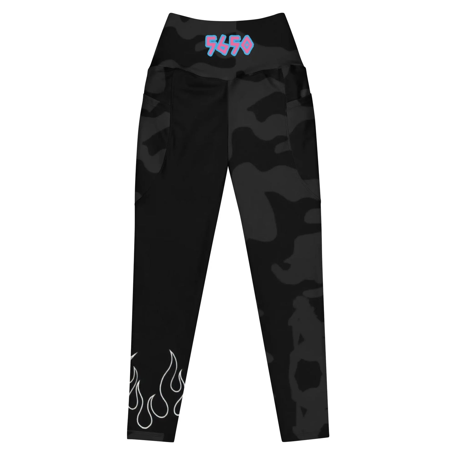 Matching camo Leggings with pockets - Hoodloom CityWear