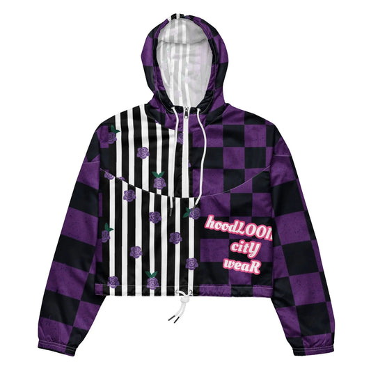 Penelope Puff Women’s cropped windbreaker - Hoodloom CityWear
