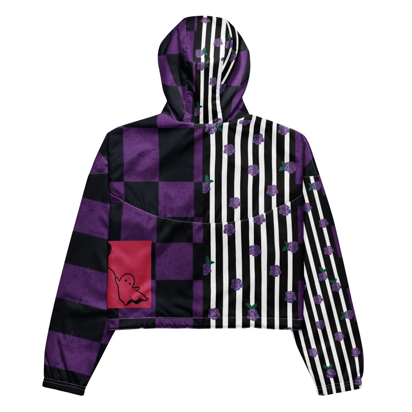 Penelope Puff Women’s cropped windbreaker - Hoodloom CityWear